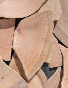 Wandpaneele-Holz-Eukalyptus-Scherbenglück