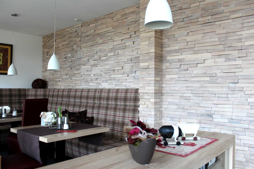 Wandgestaltung Holz - Wandpaneele Impressionen Allendorf