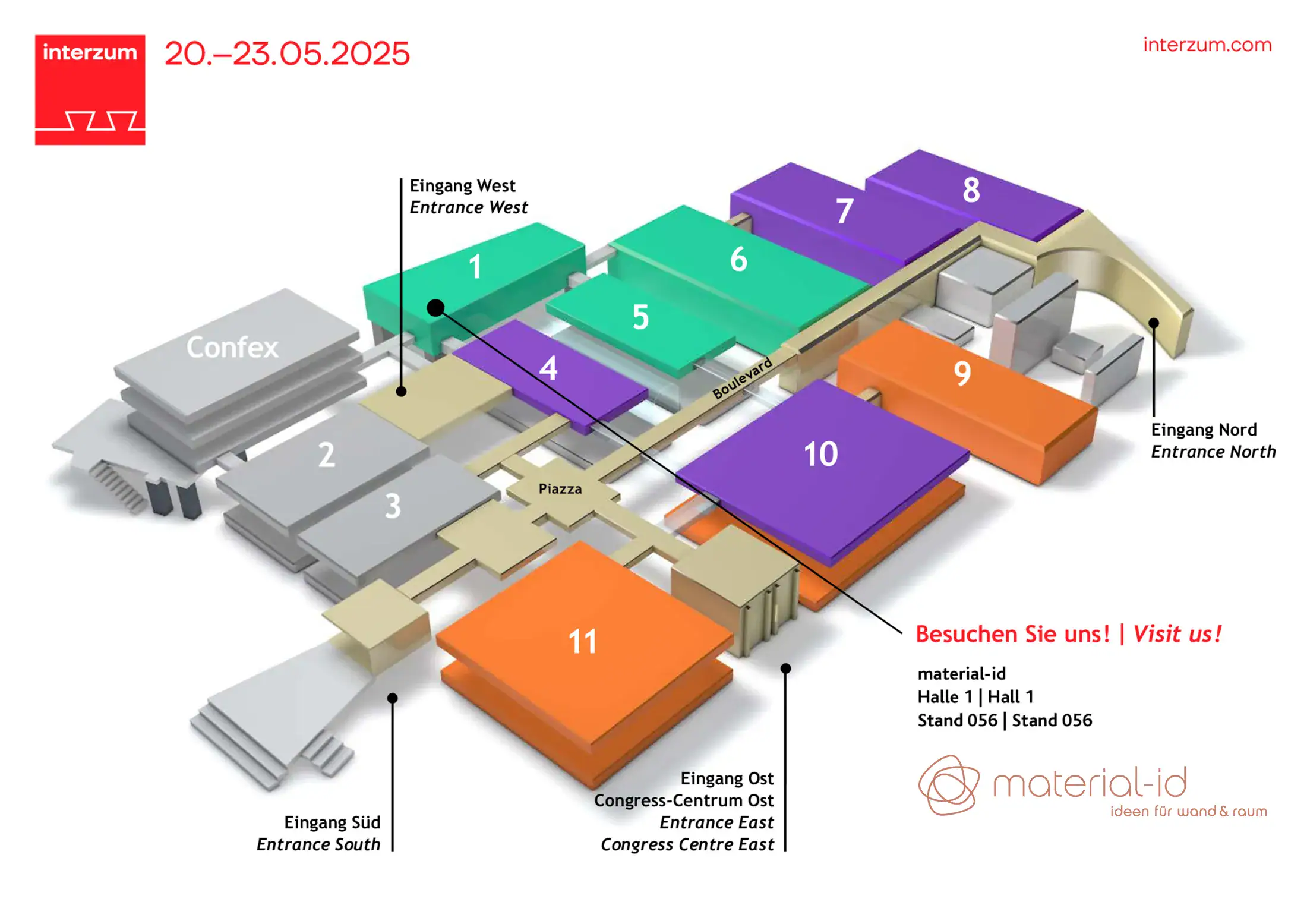 interzum ausstelungsplan