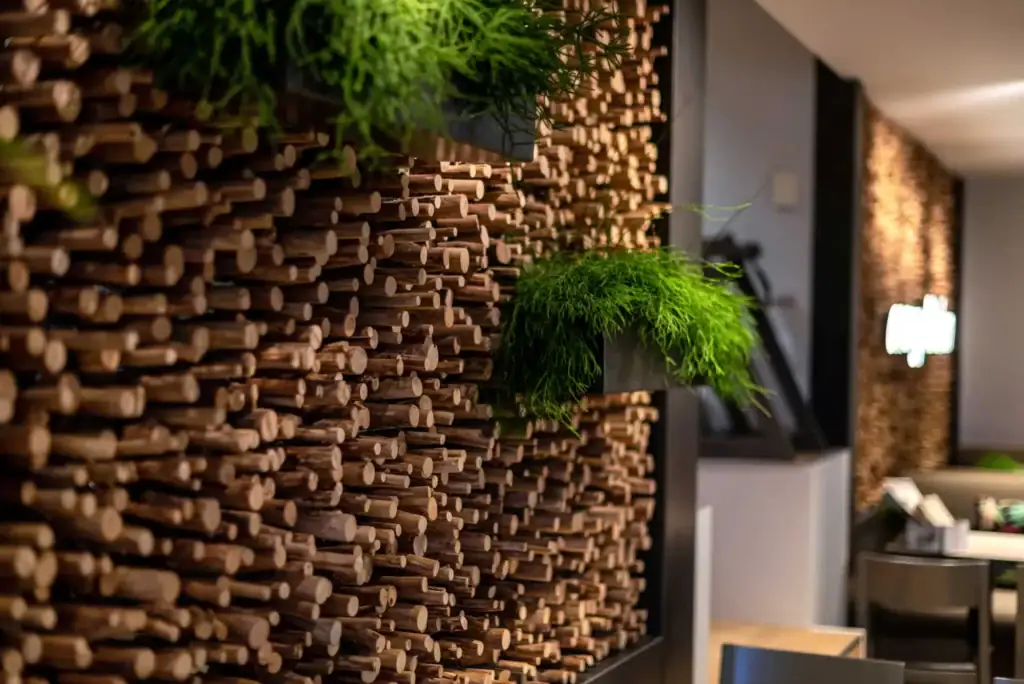 holzpaneele wand